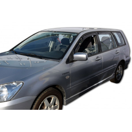 Paravânturi Deflectoare geamuri MITSUBISHI LANCER 5D 2004-2007 (+OT) COMBI 4 bucăți (față+spate) | race-shop.ro