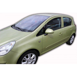 Deflectoare geamuri OPEL CORSA D 2 bucăți (față)