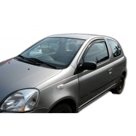 Paravânturi Deflectoare geamuri TOYOTA YARIS 3D 2001-2006 2 bucăți (față) | race-shop.ro