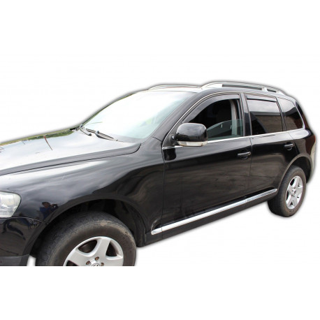 Paravânturi Deflectoare geamuri VOLKSWAGEN TOUAREG 5D 2003-2011 (+OT) 4 bucăți (față+spate) | race-shop.ro