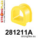 K11 (92-02) STRONGFLEX - 281211A: Bucșă caseta de direcție SPORT | race-shop.ro