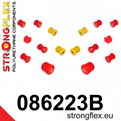 STRONGFLEX - 086223B: Set bucșe poliuretan, punte spate