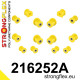 LS400 II UCF20 94-00 STRONGFLEX - 216252A: Kit bucșe pentru puntea spate SPORT | race-shop.ro