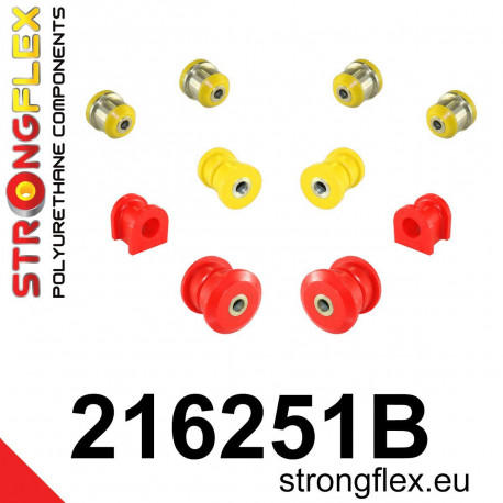 LS400 II UCF20 94-00 STRONGFLEX - 216251B: Kit de bucșe punte față | race-shop.ro