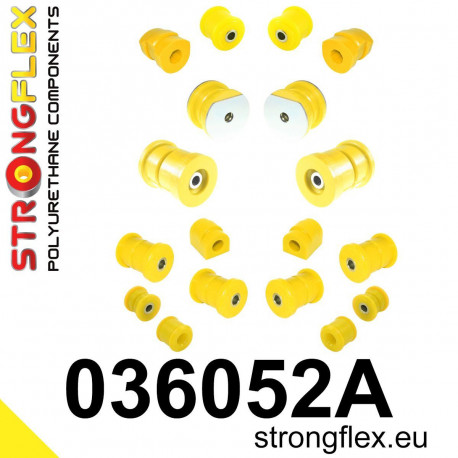 E28 81-88 STRONGFLEX - 036052A: Set bucșe complet SPORT | race-shop.ro