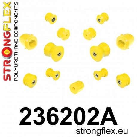 940 (90-98) STRONGFLEX - 236202A: Kit bucșe pentru puntea spate SPORT | race-shop.ro