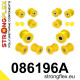 DC2 Type R (97-01) STRONGFLEX - 086196A: Kit de bucșe punte față SPORT | race-shop.ro