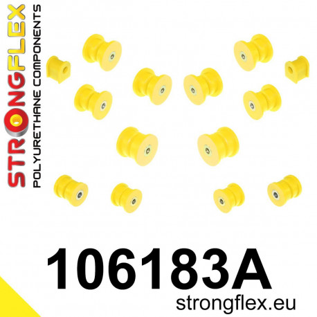 RX-7 FD (92-02) STRONGFLEX - 106183A: Kit bucșe pentru puntea spate SPORT | race-shop.ro