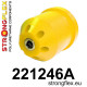 I 6Y (00-07) STRONGFLEX - 221246A: Bucșă cadru spate 69mm SPORT | race-shop.ro