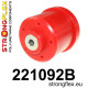 Ibiza II (93-02) STRONGFLEX - 221092B: Bucșă punte spate 71,5mm | race-shop.ro