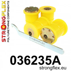 STRONGFLEX - 036235A: Set de bucșe excentrice braț spate SPORT