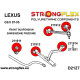 II (97-05) STRONGFLEX - 211921A: Bucșă braț inferior față la șasiu 60mm SPORT | race-shop.ro