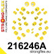 II (97-05) STRONGFLEX - 216246A: Kit complet bucșe suspensie SPORT | race-shop.ro