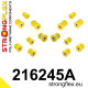 II (97-05) STRONGFLEX - 216245A: Kit bucșe pentru puntea spate SPORT | race-shop.ro