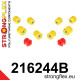 II (97-05) STRONGFLEX - 216244B: Kit de bucșe punte față | race-shop.ro