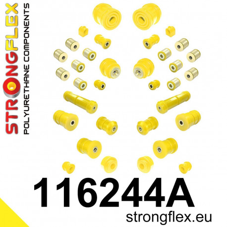 W210 4MATIC STRONGFLEX - 116244A: Kit complet bucșe suspensie SPORT | race-shop.ro