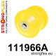 R171 (04-11) STRONGFLEX - 111966A: Suspensie față - bucșă față SPORT | race-shop.ro