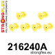 Supra III (86-93) STRONGFLEX - 216240A: Bucșă cadru spate kit SPORT | race-shop.ro