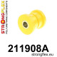 Supra III (86-93) STRONGFLEX - 211908A: Bucșă amortizor spate SPORT | race-shop.ro