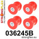 E63 E64 02-10 STRONGFLEX - 036245B: Bucșă punte spate kit | race-shop.ro