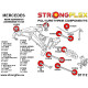 CLC (08-11) STRONGFLEX - 111826A: Bucșă braț spate - bucșă interioară 51mm SPORT | race-shop.ro