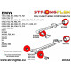 E46 M3 STRONGFLEX - 031933A: Braț schimbător - bucșă spate SPORT | race-shop.ro