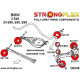Z8 E52 99-03 STRONGFLEX - 031963B: Bucșă bara stabilizatorului spate la braț | race-shop.ro