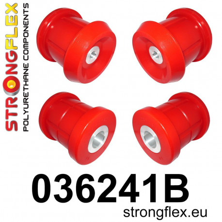 E90 E91 E92 E93 (05-11) STRONGFLEX - 036241B: Bucșă cadru spate kit | race-shop.ro