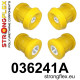 E90 E91 E92 E93 (05-11) STRONGFLEX - 036241A: Bucșă cadru spate kit SPORT | race-shop.ro