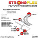 Golf IV R32 (01-04) STRONGFLEX - 226121B: Kit complet bucșe suspensie | race-shop.ro