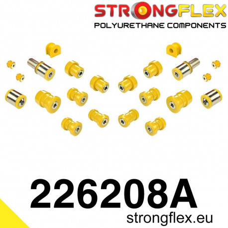 Passat B5 4motion (96-05) STRONGFLEX - 226208A: Kit bucșe pentru puntea spate SPORT | race-shop.ro