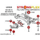 III (05-12) STRONGFLEX - 216235A: Kit complet de bucșe din poliuretan SPORT | race-shop.ro