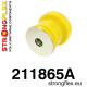 I (99-05) STRONGFLEX - 211865A: Suport diferențial spate - bucșă față SPORT | race-shop.ro