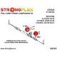 I (99-05) STRONGFLEX - 211842B: Bucșă casetă direcție | race-shop.ro
