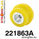 New Beetle (97-10) STRONGFLEX - 221863A: Suport diferențial spate - bucșă spate SPORT | race-shop.ro