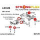 I (99-05) STRONGFLEX - 211840B: Punte spate - bucșă spate | race-shop.ro