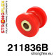 I (99-05) STRONGFLEX - 211836B: Braț spate bucșă spate | race-shop.ro