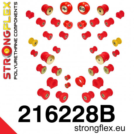 Supra IV (93-02) STRONGFLEX - 216228B: Kit complet bucșe suspensie | race-shop.ro