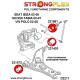 Polo IV (02-08) STRONGFLEX - 226223B: Kit de bucșe punte față | race-shop.ro