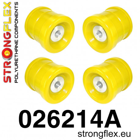 C6 (04-11) Quattro & Allroad STRONGFLEX - 026214A: Bucșă cadru spate kit SPORT | race-shop.ro