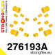 FR-S (12-) STRONGFLEX - 276193A: Kit bucșe pentru puntea spate SPORT | race-shop.ro
