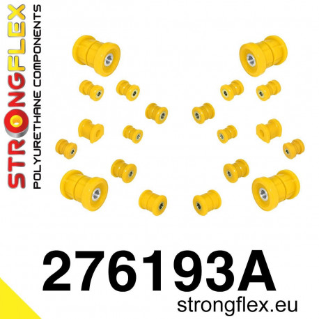 FR-S (12-) STRONGFLEX - 276193A: Kit bucșe pentru puntea spate SPORT | race-shop.ro