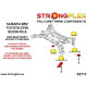 FR-S (12-) STRONGFLEX - 276182A: Punte spate inserts mount kit SPORT | race-shop.ro