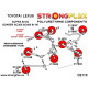 Supra IV (93-02) STRONGFLEX - 216179A: Kit bucșe pentru puntea spate SPORT | race-shop.ro