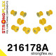 Supra IV (93-02) STRONGFLEX - 216178A: Kit de bucșe punte față SPORT | race-shop.ro
