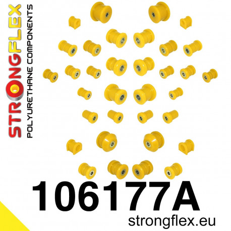 RX-8 (03-12) STRONGFLEX - 106177A: Kit complet bucșe suspensie SPORT | race-shop.ro