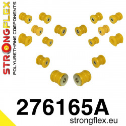 STRONGFLEX - 276165A: Set bucșe poliuretan, punte spate SPORT