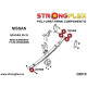 Navara / Frontier D40 (04-14) STRONGFLEX - 281669A: Bucșă arc foi SPORT | race-shop.ro