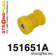 I (90-01) STRONGFLEX - 151651A: Bucșă suport motor (dog bone) PH I SPORT | race-shop.ro