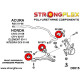Element (03-11) STRONGFLEX - 081580A: Bucșă bara stabilizatoare față SPORT | race-shop.ro